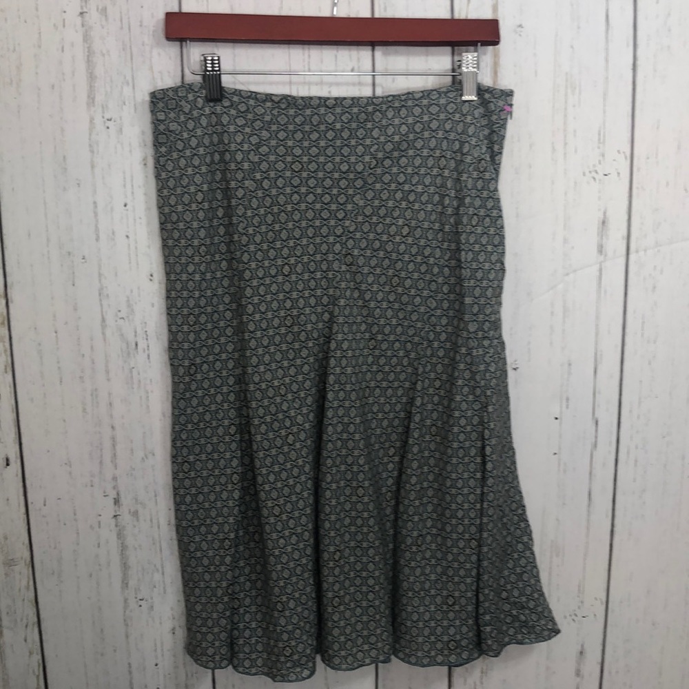 Sundance 100% Silk A line Full Skirt Sz 6 - Picture 3 of 7